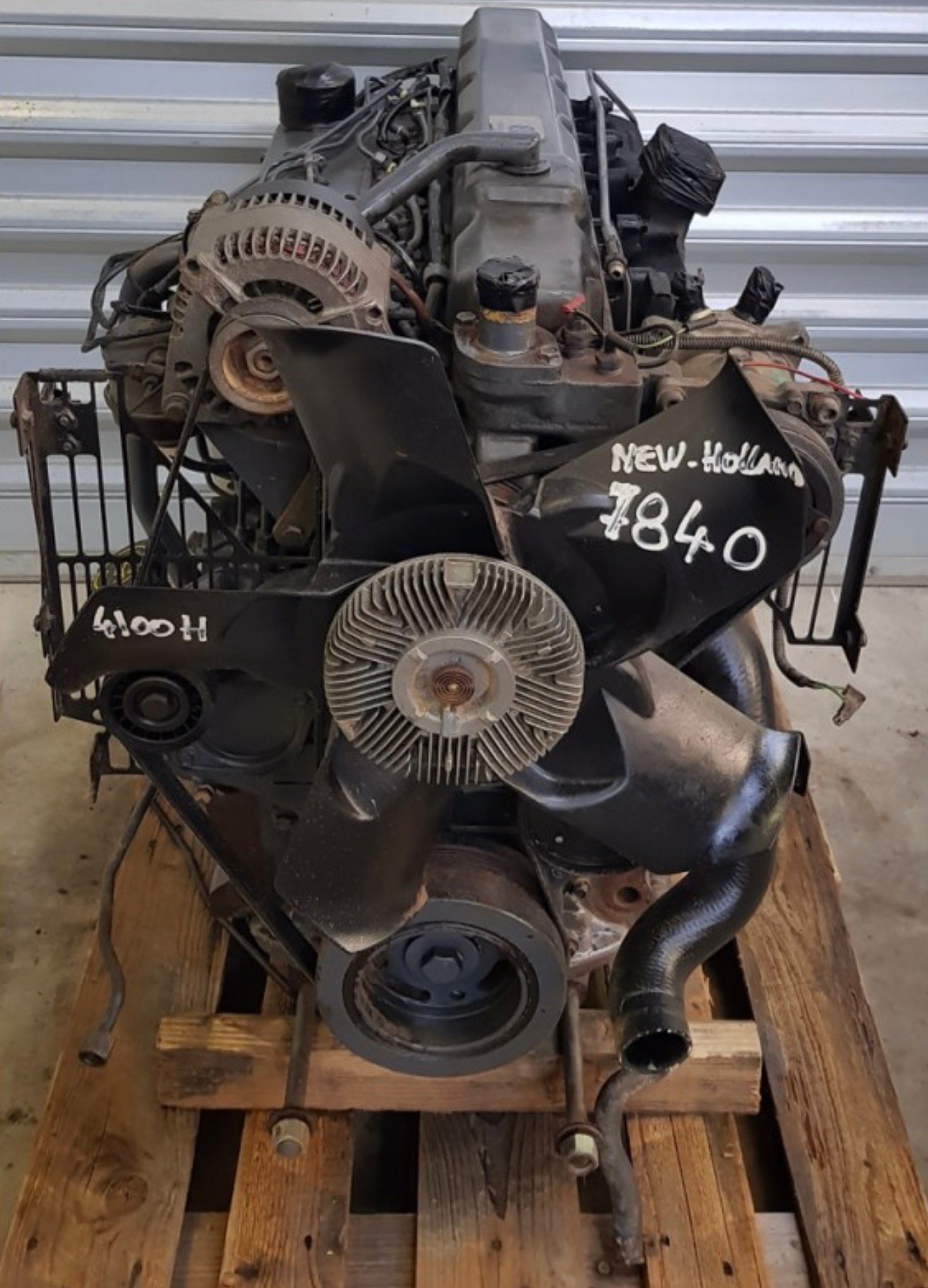 MOTEUR FORD NEW HOLLAND 7840 4100 HEURES OCCASION